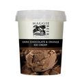 Dark Chocolate and Orange Ice Cream