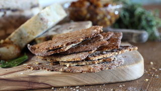 Buckwheat Walnut Flatbread